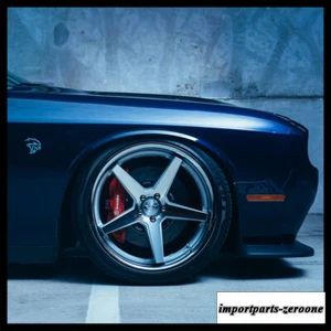 20インチフェラーダ FR3 シルバー コンケーブ ホイール リム Lexus LS460 LS600 に適合　ホイール４本セット　-FRD-1470