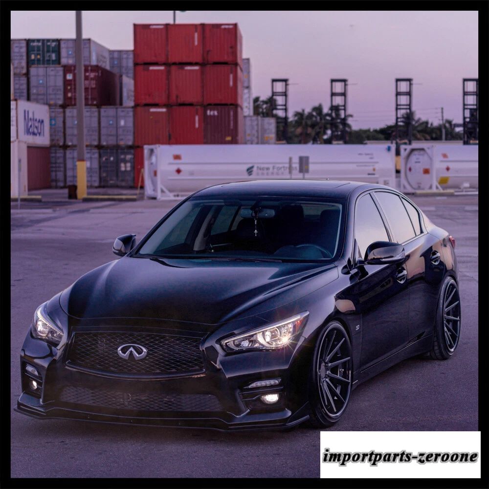 20インチフェラーダ FR4 ブラックコンケーブホイールリムインフィニティ G35 クーペにフィット　ホイール４本セット　-FRD-1473