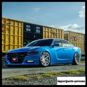 20インチフェラーダ FR2 シルバー コンケーブ ホイール リム ダッジ チャレンジャー RT SE に適合　ホイール４本セット　-FRD-1495