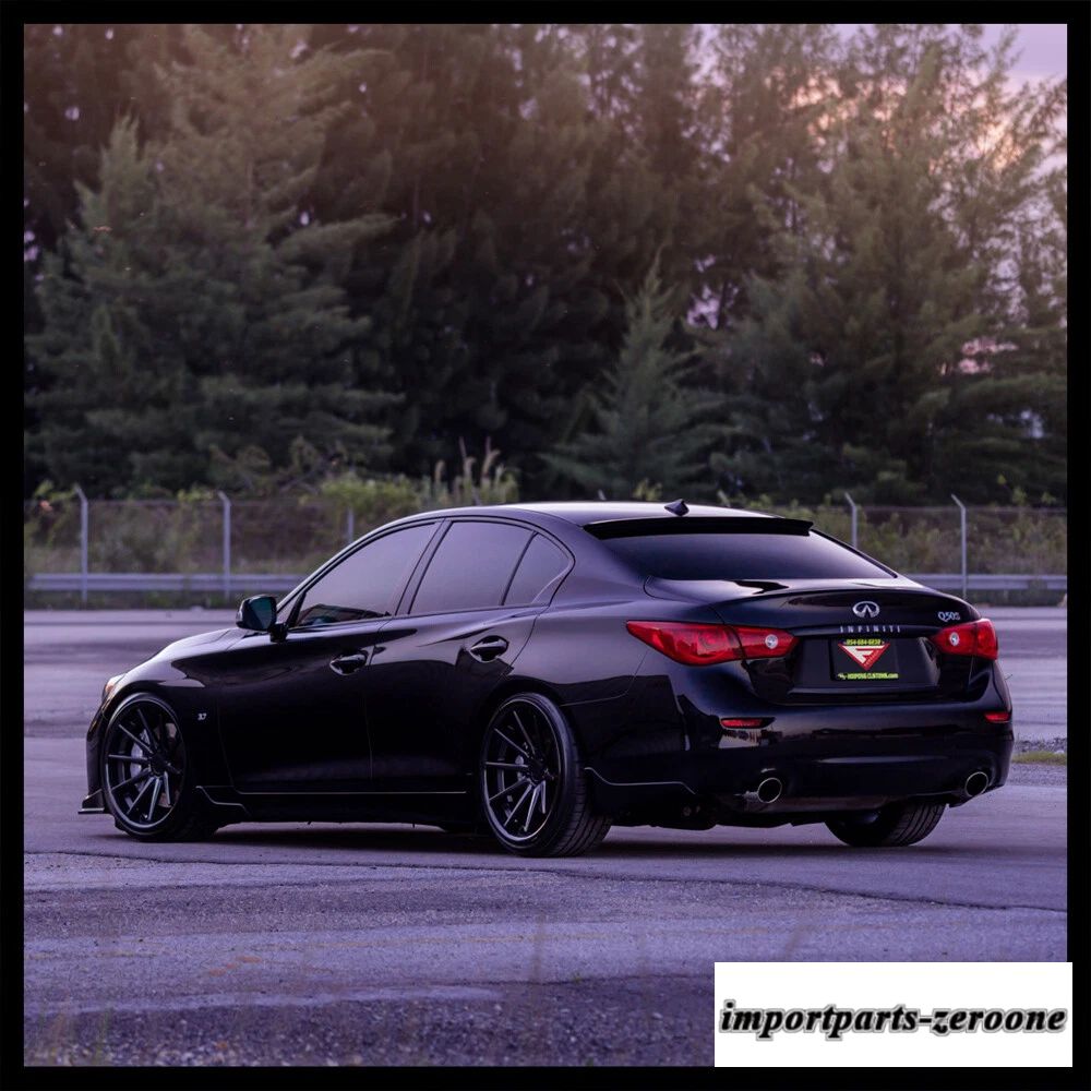 20インチフェラーダ FR4 ブラックコンケーブホイールリムインフィニティ G37 セダン適合　ホイール４本セット　-FRD-1502