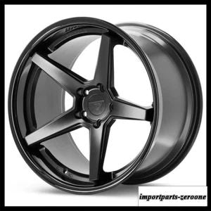 22インチ FERRADA FR3 BLACK CONCAVE WHEELS RIMS FITS BMW F15 X5 X5M　ホイール４本セット　-FRD-1517