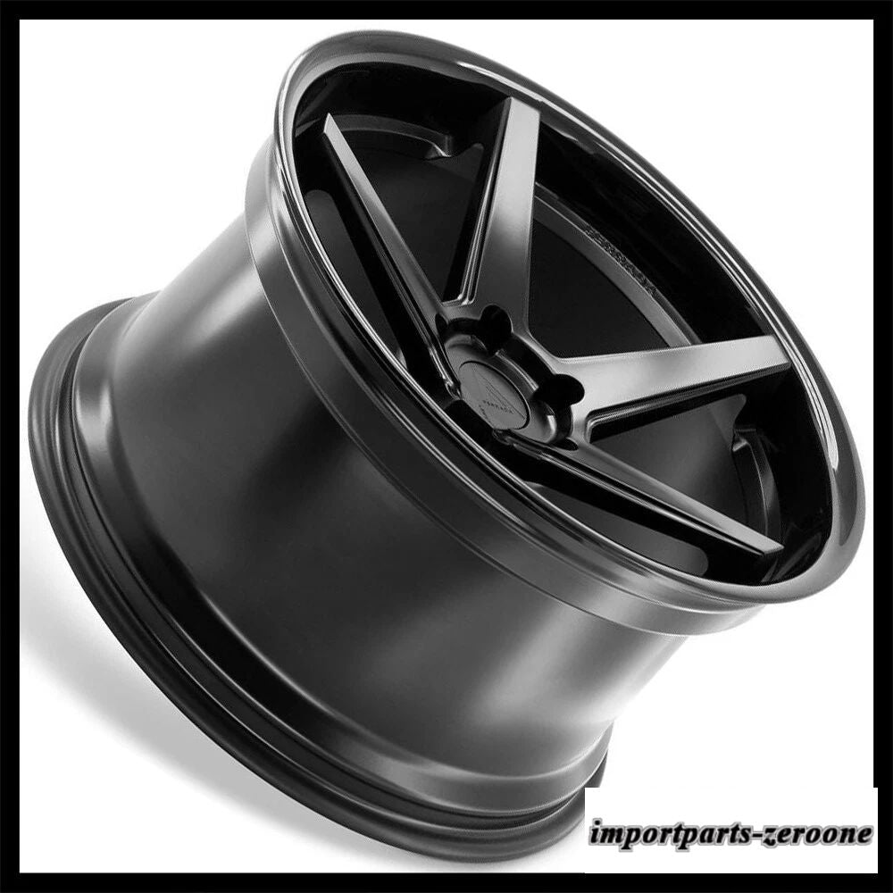 22インチ FERRADA FR3 BLACK CONCAVE WHEELS RIMS FITS BMW F15 X5 X5M　ホイール４本セット　-FRD-1517