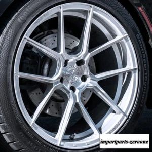 21インチフェラーダ FR8 シルバー 21x9 21x10.5 フォージドコンケーブホイールリム BMW F90 M5適合　ホイール４本セット　-FRD-1524