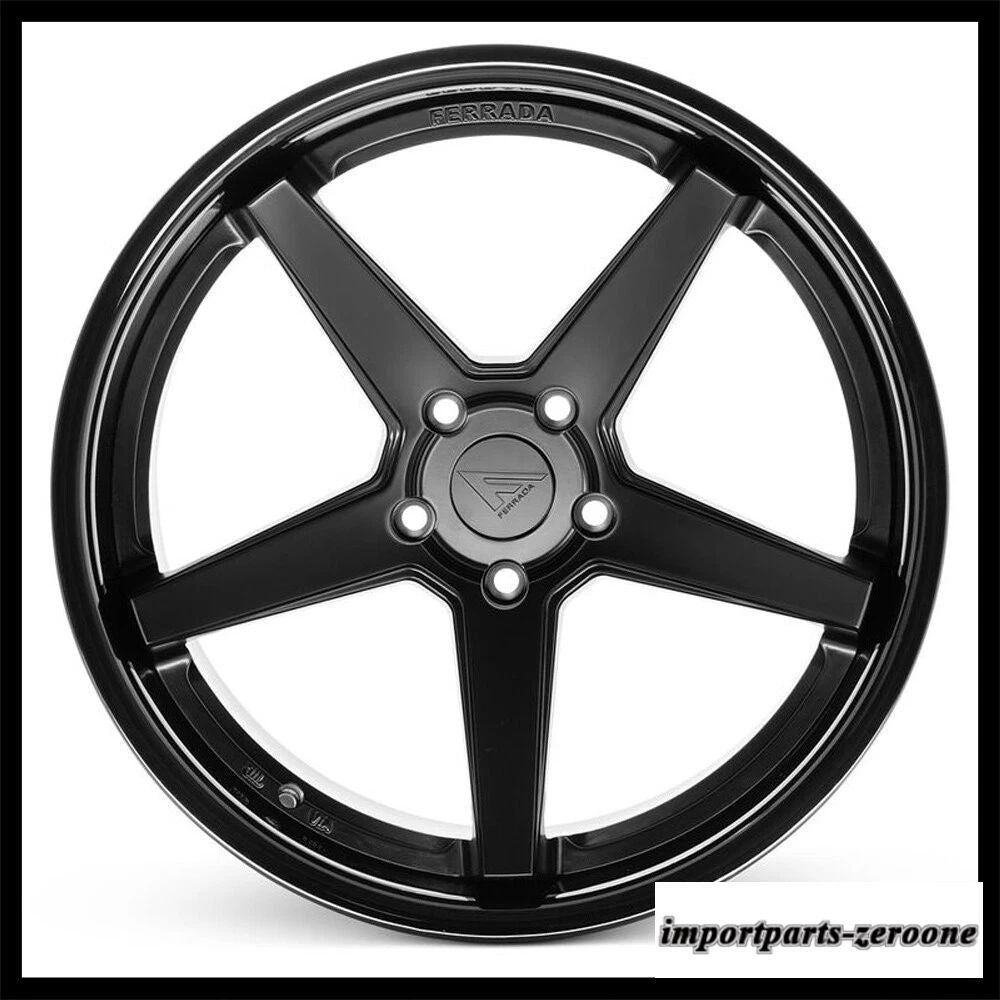 20インチフェラーダ FR3 ブラック コンケーブ ホイール リム BMW E92 328i 335i に適合　ホイール４本セット　-FRD-1536
