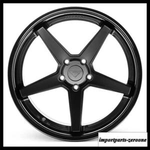 20インチフェラーダ FR3 ブラック コンケーブ ホイール リム BMW E39 M5 に適合　ホイール４本セット　-FRD-1565