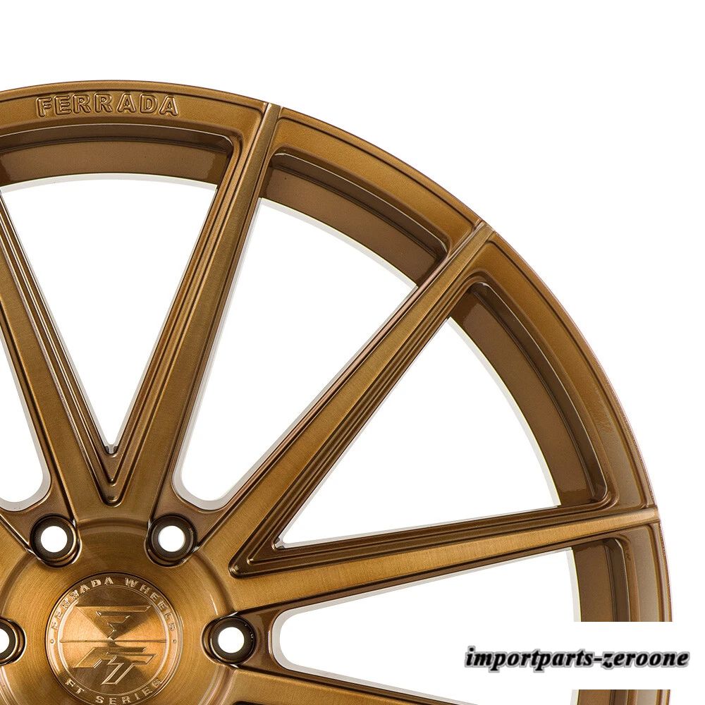 22インチ FERRADA FT1 COBRE CONCAVE WHEELS RIMS FITS CHEVROLET SILVERADO - SET OF 4　ホイール４本セット　-FRD-1601