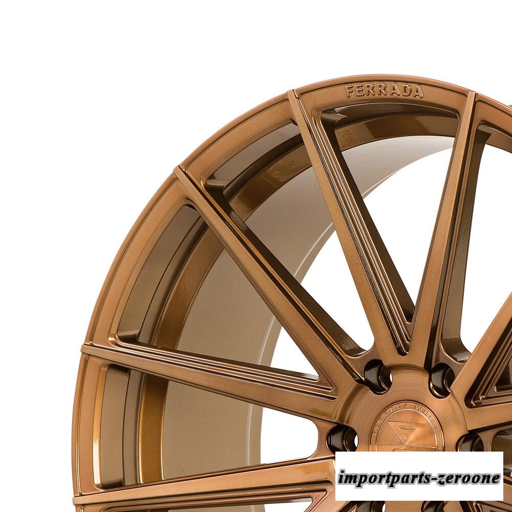 22インチ FERRADA FT1 COBRE CONCAVE WHEELS RIMS FITS CHEVROLET SILVERADO - SET OF 4　ホイール４本セット　-FRD-1601