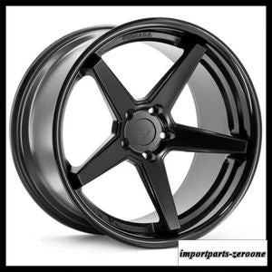 20インチフェラーダ FR3 ブラックコンケーブホイールリムアウディa7 S7 に適合　ホイール４本セット　-FRD-1604