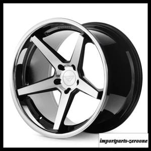 22インチフェラーダ FR3 機械加工コンケーブホイールリムbmw F15 x5 x5mに適合　ホイール４本セット　-FRD-1619