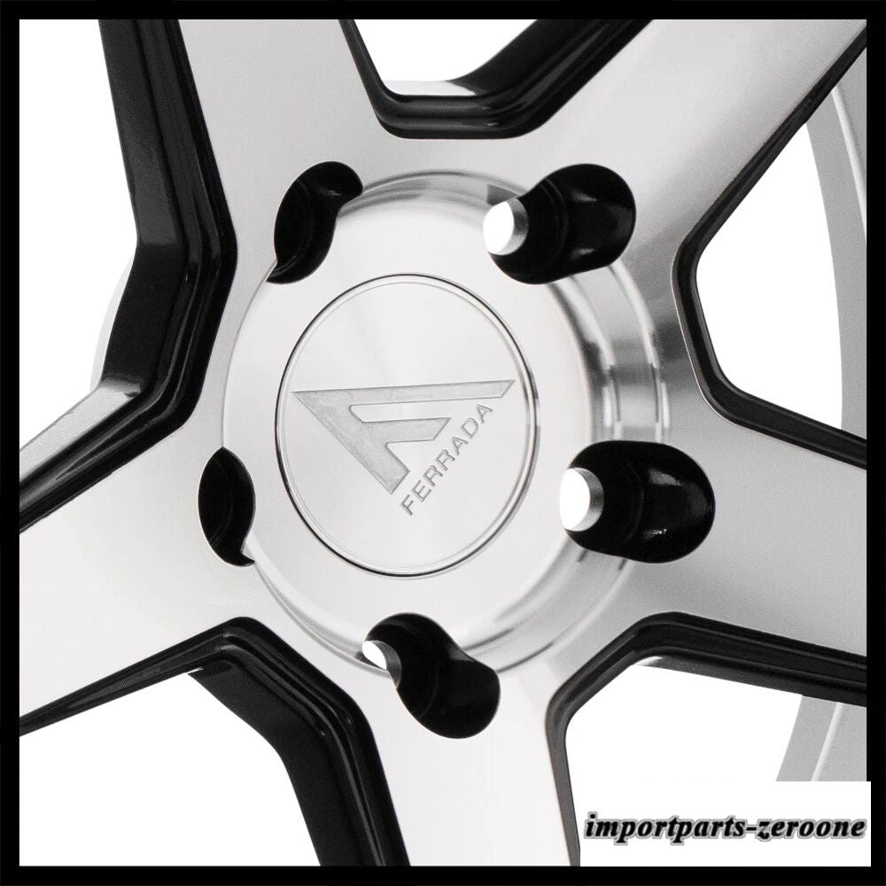 22インチフェラーダ FR3 機械加工コンケーブホイールリムbmw F15 x5 x5mに適合　ホイール４本セット　-FRD-1619