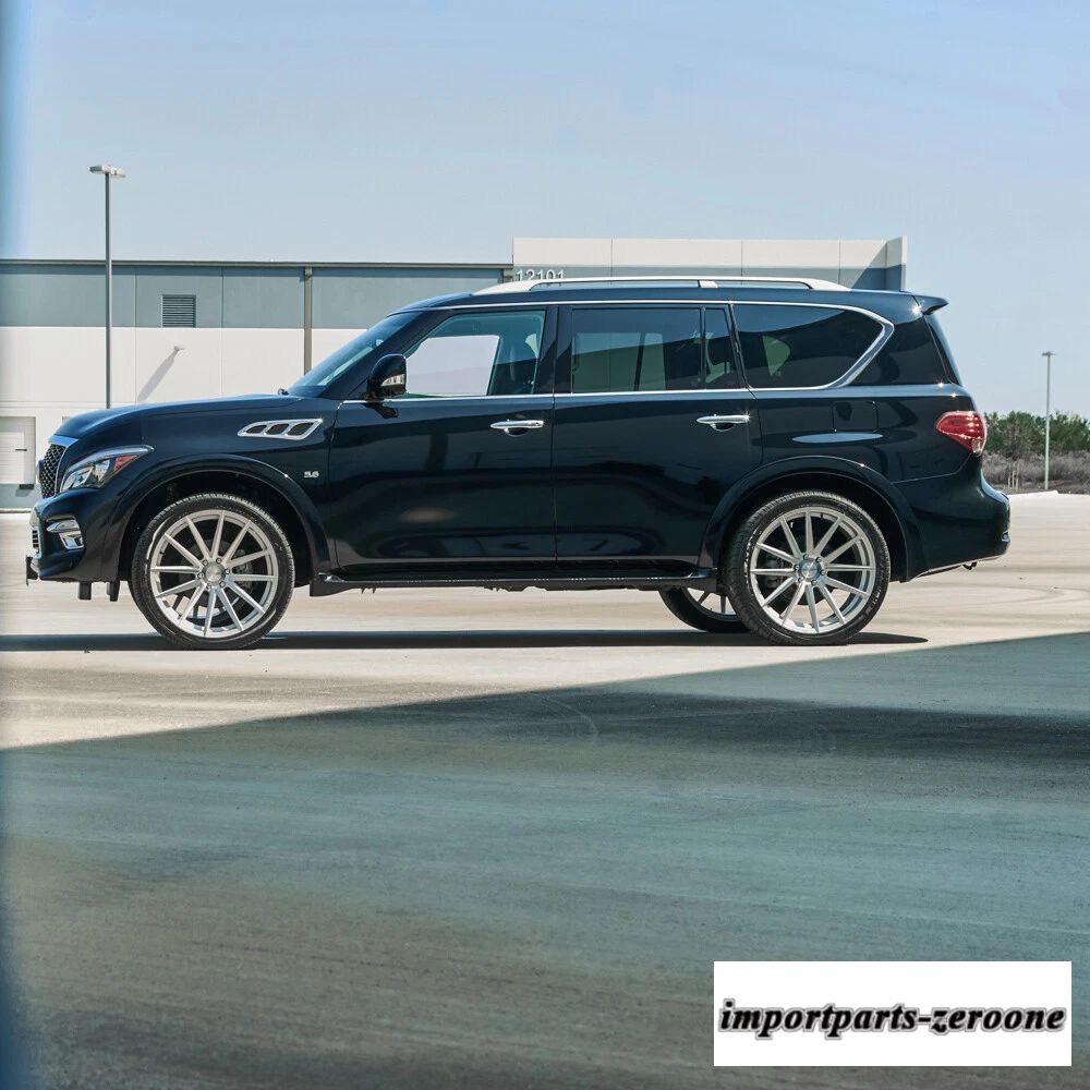 24"フェラーダ ft1 シルバー コンケーブ ホイール リム フォード F-150 に適合 - 4 個セット　ホイール４本セット　-FRD-1643