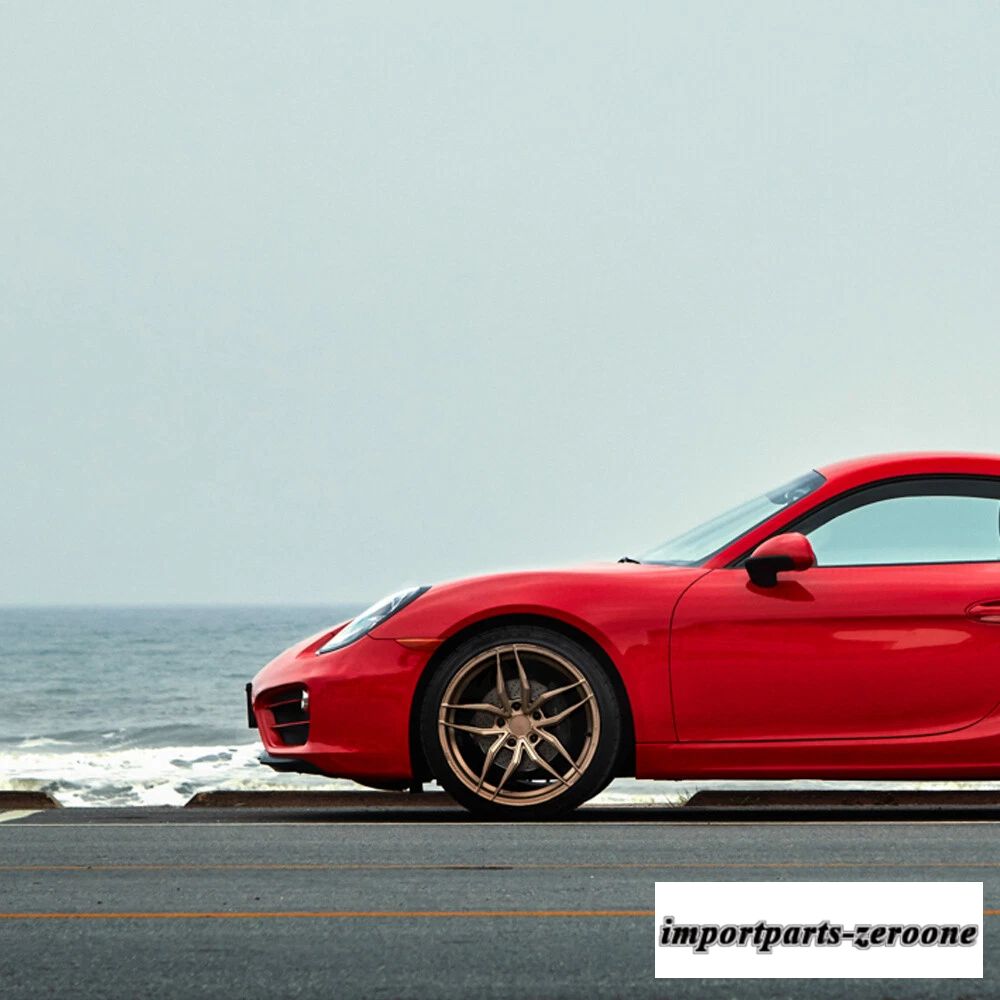 20インチフェラーダ F8-FR5 ブロンズ フォージド コンケーブ ホイール リム ポルシェ 991 カレラにフィット　ホイール４本セット　-FRD-1650