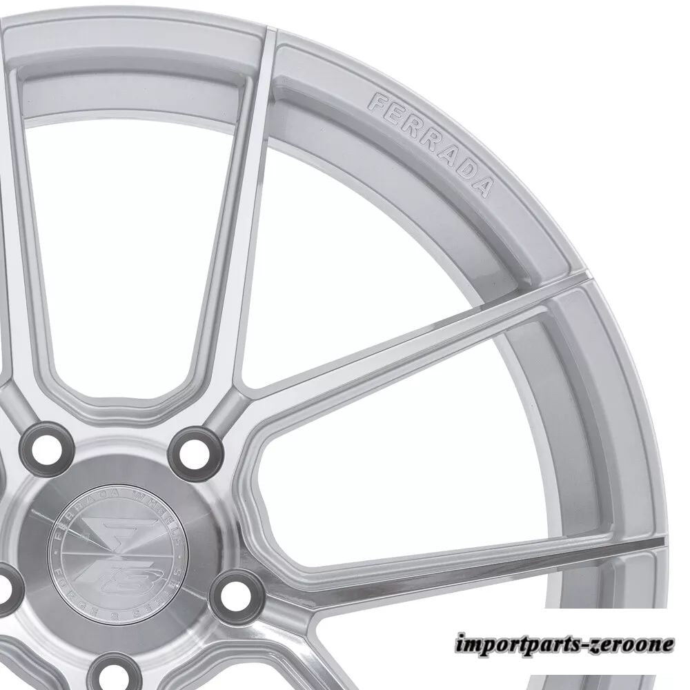 20インチFerrada F8-FR8 シルバー フォージド コンケーブ ホイール リム Maserati Quattroporte に適合　ホイール４本セット　-FRD-1651