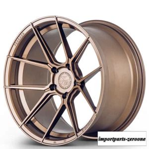 20インチフェラーダ F8-FR8 ブロンズ フォージド コンケーブ ホイール リム ベンツ R231 SL550 SL63 に適合　ホイール４本セット　-FRD-1667
