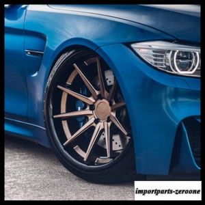 20インチフェラーダ FR4 ブロンズ コンケーブ ホイール リム BMW E46 M3 に適合　ホイール４本セット　-FRD-1670