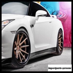 20インチフェラーダ FR4 ブロンズ コンケーブ ホイール リム 日産 370Z に適合　ホイール４本セット　-FRD-1676