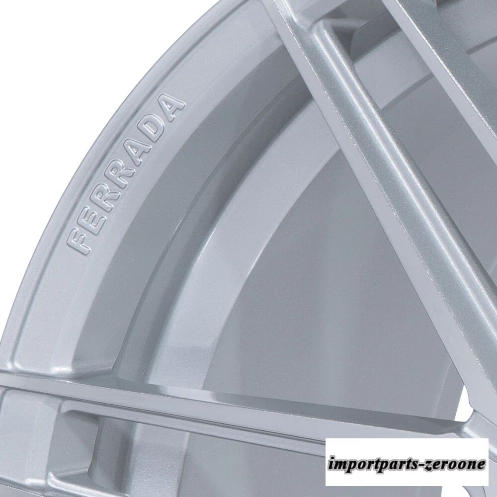 20インチフェラーダ F8-FR6 シルバー フォージド コンケーブ ホイール リム Maserati Quattroporte に適合　ホイール４本セット　-FRD-1678