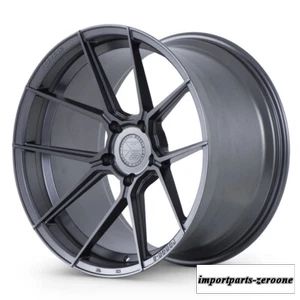 20インチ Ferrada F8-FR8 グラファイト フォージド コンケーブ ホイール リム BMW E39 528 530 540 に適合　ホイール４本セット　-FRD-1682