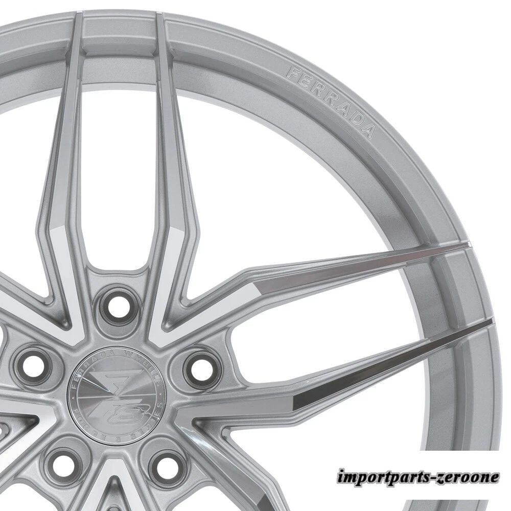 20インチフェラーダ F8-FR5 シルバー フォージド コンケーブ ホイール リム BMW E39 M5 に適合　ホイール４本セット　-FRD-1686