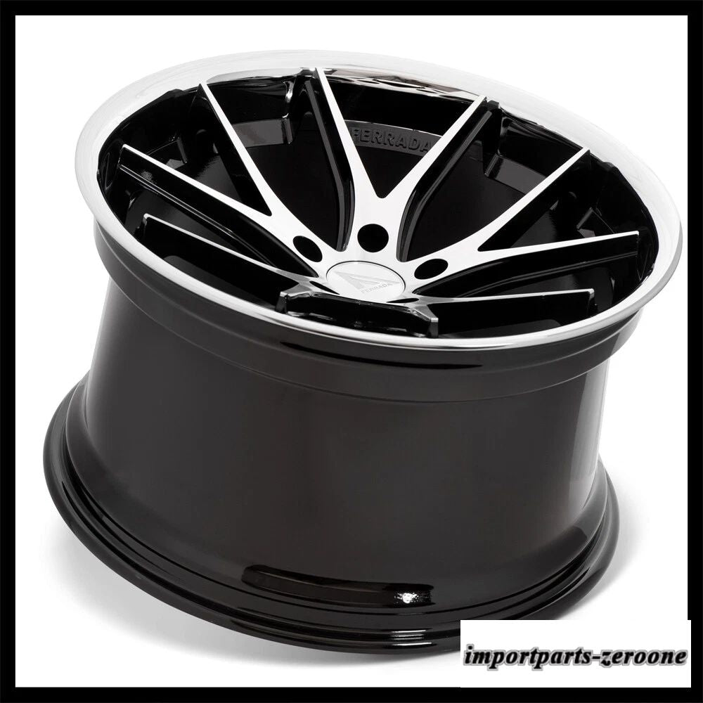 22インチフェラーダ FR2 機械加工コンケーブホイールリム BMW F16 x6 x6m適合　ホイール４本セット　-FRD-1695