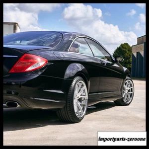 20インチフェラーダ FR2 シルバー コンケーブ ホイール リム メルセデス W221 S550 S63 に適合　ホイール４本セット　-FRD-1697