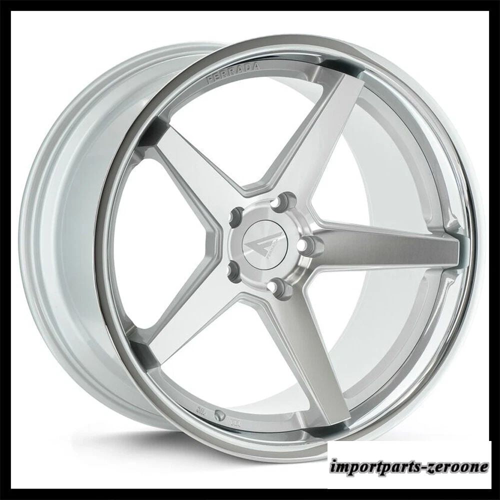 19インチフェラーダ FR3 シルバー コンケーブ ホイール リム BMW E92 E93 328i 335i クーペに適合　ホイール４本セット　-FRD-1698