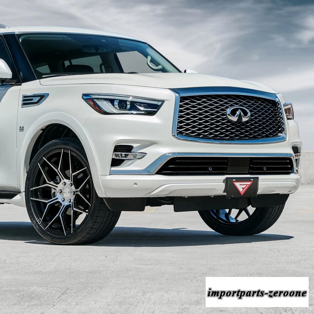 "22インチ" フェラーダ ft3 機械加工コンケーブホイールリム フォード F-150 に適合"　ホイール４本セット　-FRD-1733