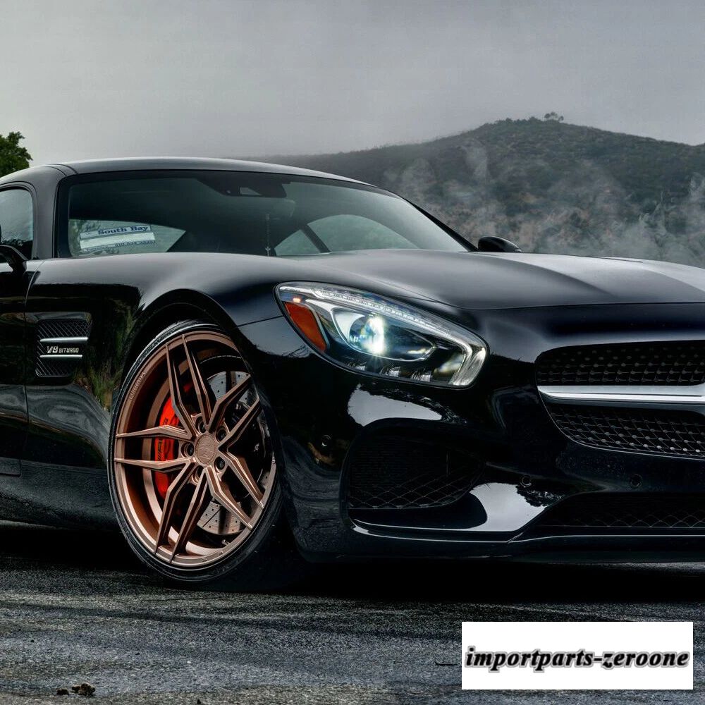 20インチフェラーダ F8-FR5 ブロンズ フォージド コンケーブ ホイール リム メルセデス W222 S550 S63 に適合　ホイール４本セット　-FRD-1742