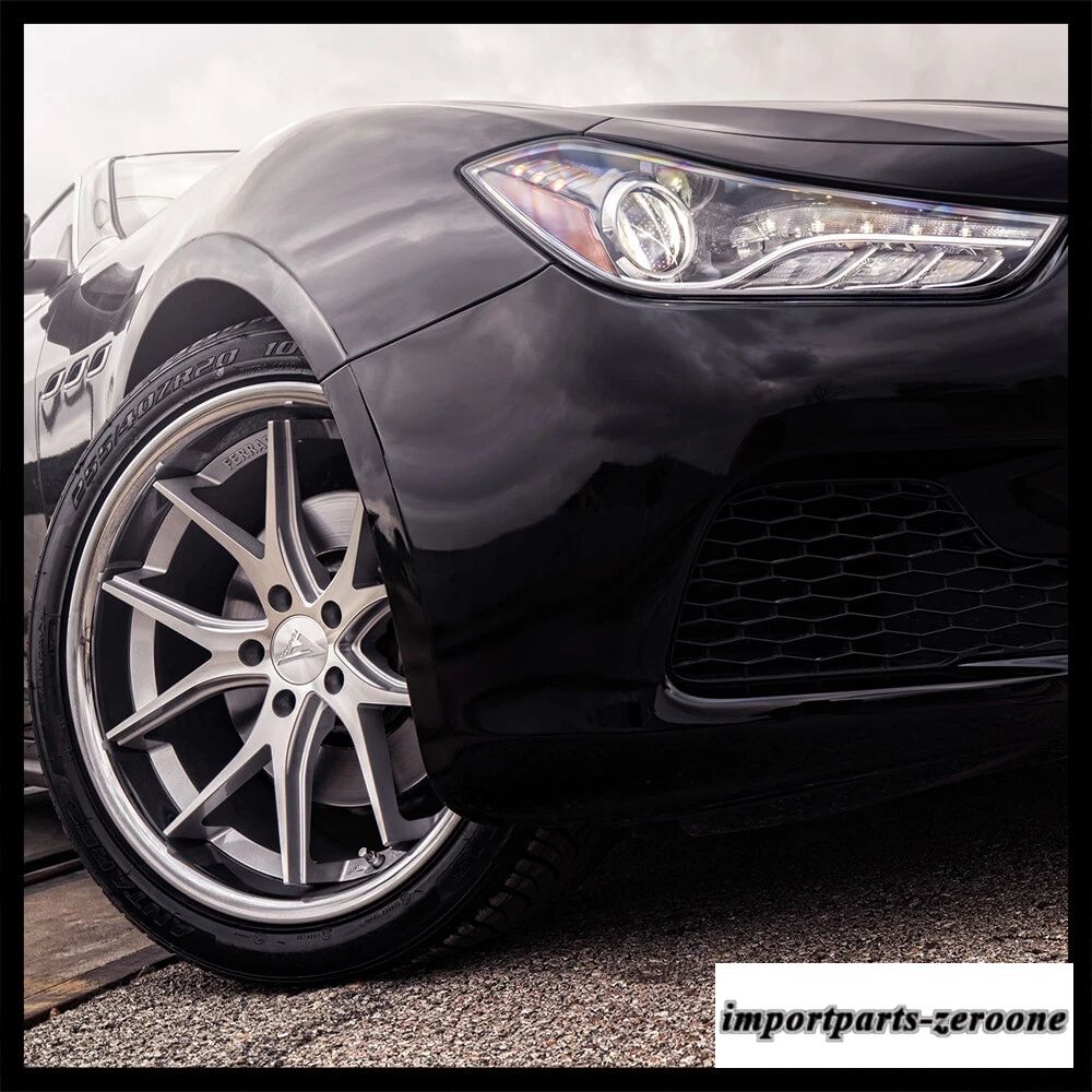 20インチフェラーダ FR2 シルバー コンケーブ ホイール リム BMW F80 M3 に適合　ホイール４本セット　-FRD-1745