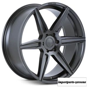 22インチFerrada FT2 ブラックコンケーブホイールリムレクサスlx450 lx470 lx570 に適合　ホイール４本セット　-FRD-1754