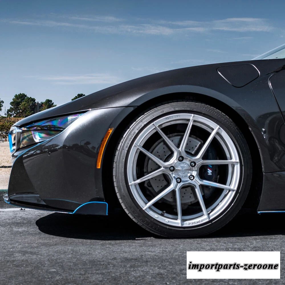 21インチフェラーダFR8シルバー21x9 21x10.5鍛造コンケーブホイールリムBMW M6に適合　ホイール４本セット　-FRD-1755