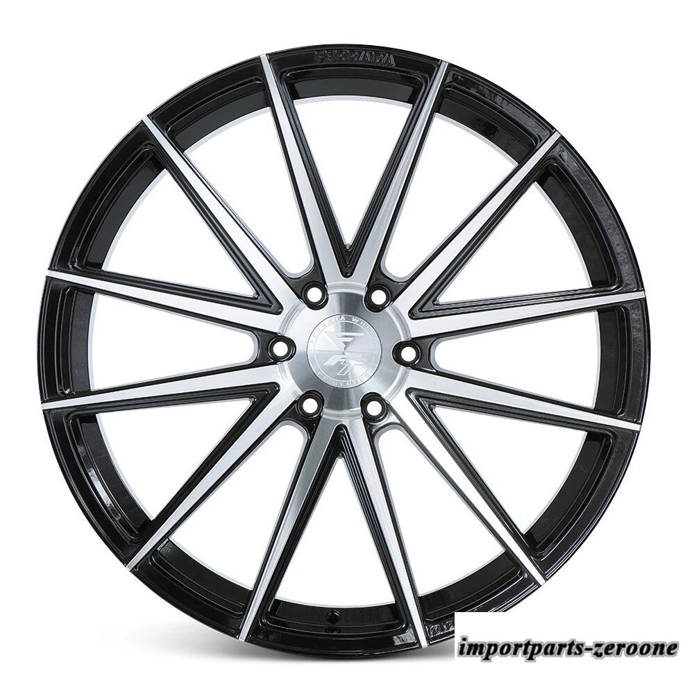 22インチフェラーダ ft1 機械加工コンケーブホイールリムフォードf -150 に適合 - 4 個セット　ホイール４本セット　-FRD-1772