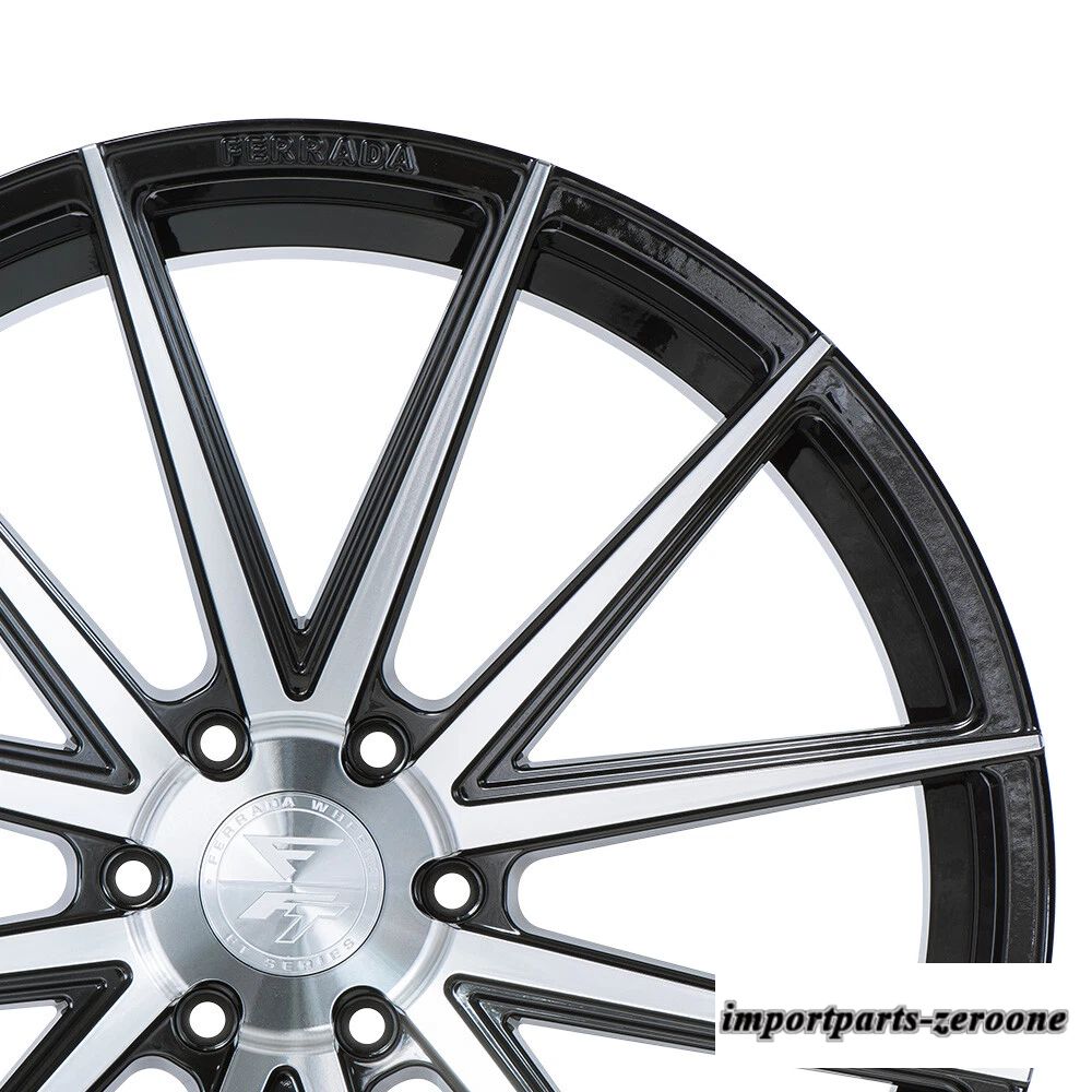 22インチフェラーダ ft1 機械加工コンケーブホイールリムフォードf -150 に適合 - 4 個セット　ホイール４本セット　-FRD-1772