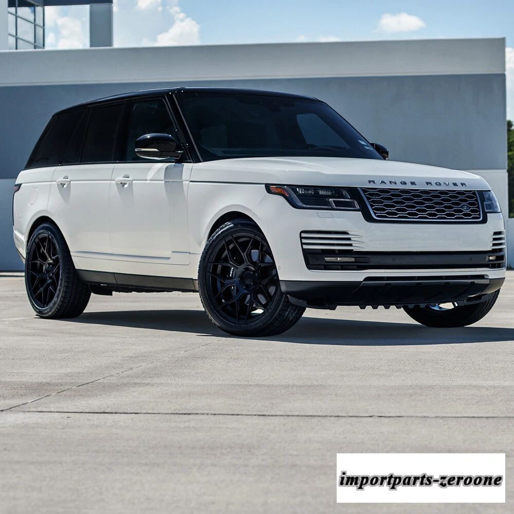 24"フェラーダ FT3 ブラックコンケーブホイールリムシボレー シルバラードに適合　ホイール４本セット　-FRD-1798