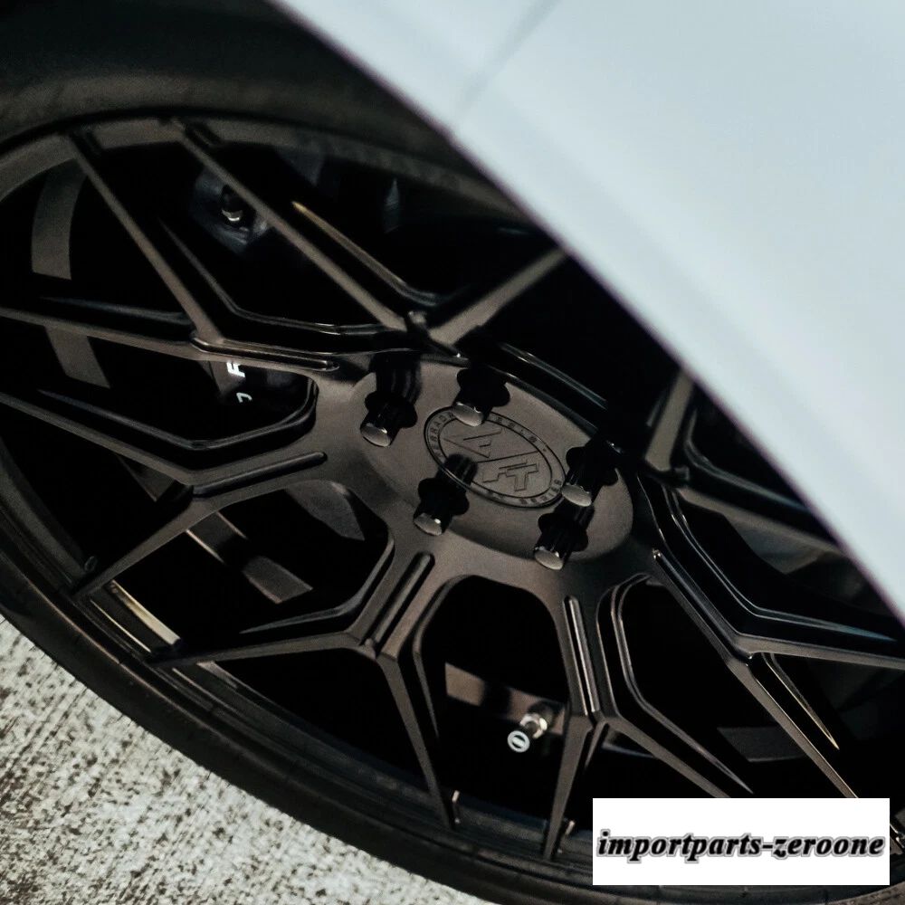 24"フェラーダ FT3 ブラックコンケーブホイールリムシボレー シルバラードに適合　ホイール４本セット　-FRD-1798