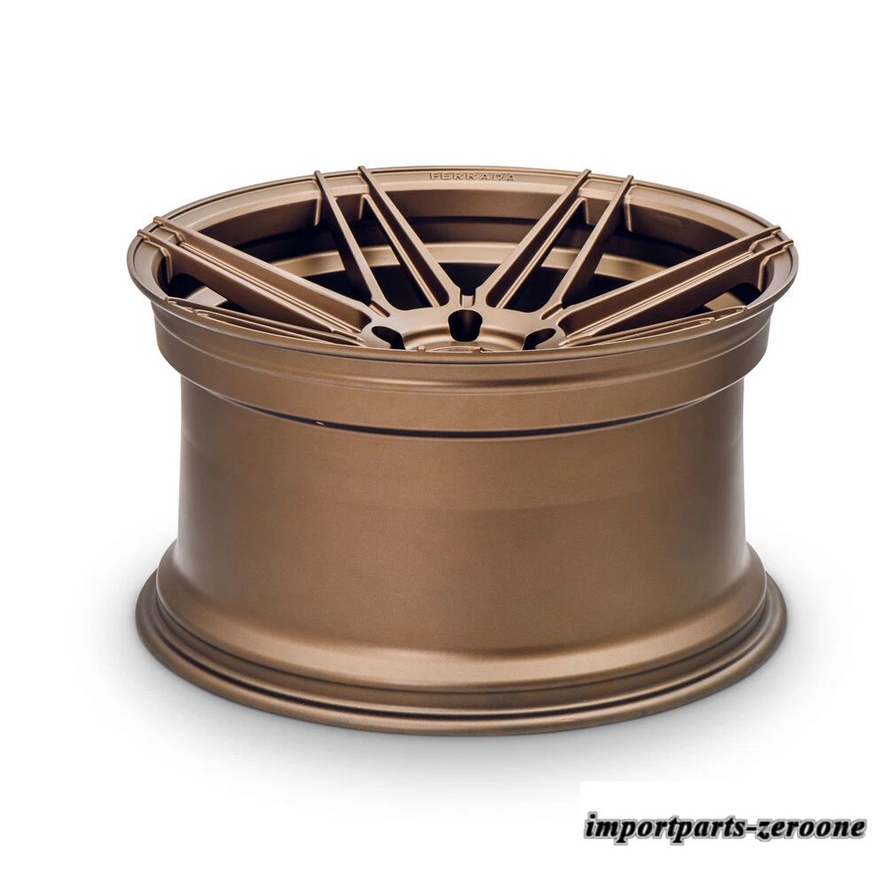 20インチフェラーダ F8-FR6 ブロンズ フォージド コンケーブ ホイール リム キャディラック CTS V クーペにフィット　ホイール４本セット　-FRD-1800