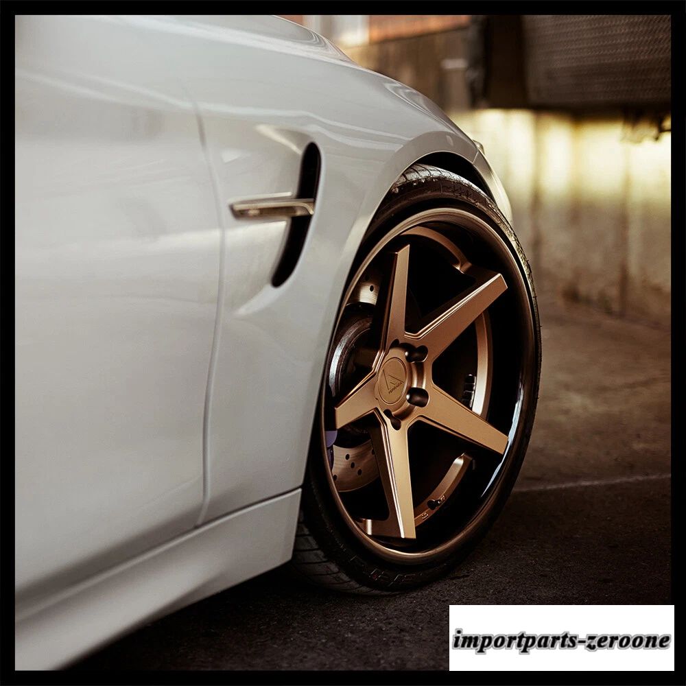 20インチFerrada FR3 ブロンズコンケーブホイールリムMaserati quattroporteに適合　ホイール４本セット　-FRD-1802