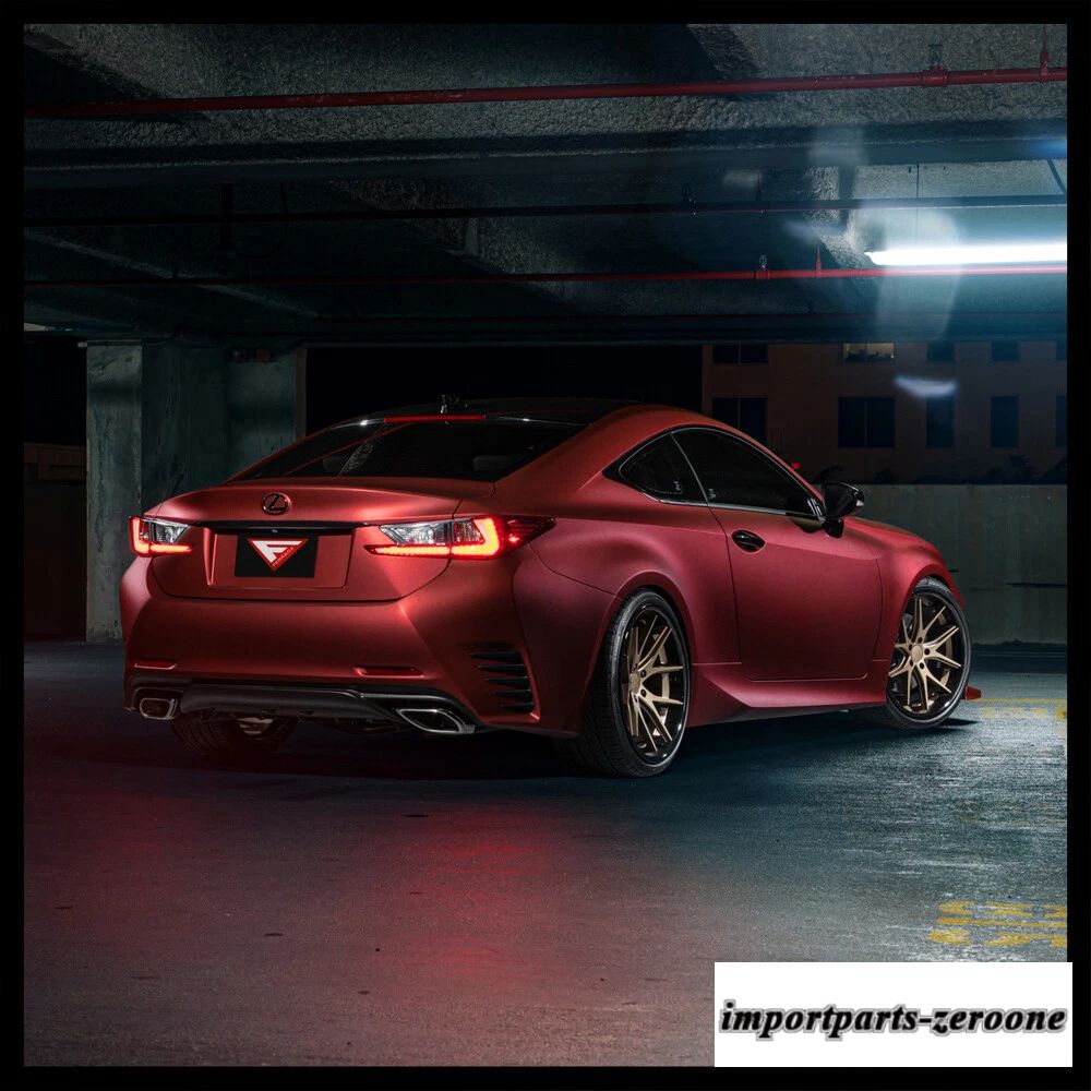 19インチフェラーダ FR2 ブロンズ コンケーブ ホイール リム ホンダ アコード クーペに適合　ホイール４本セット　-FRD-1852