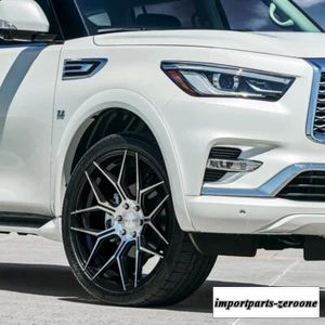 22インチFerrada ft3 機械加工コンケーブホイールリムポルシェカイエンにフィット　ホイール４本セット　-FRD-1861