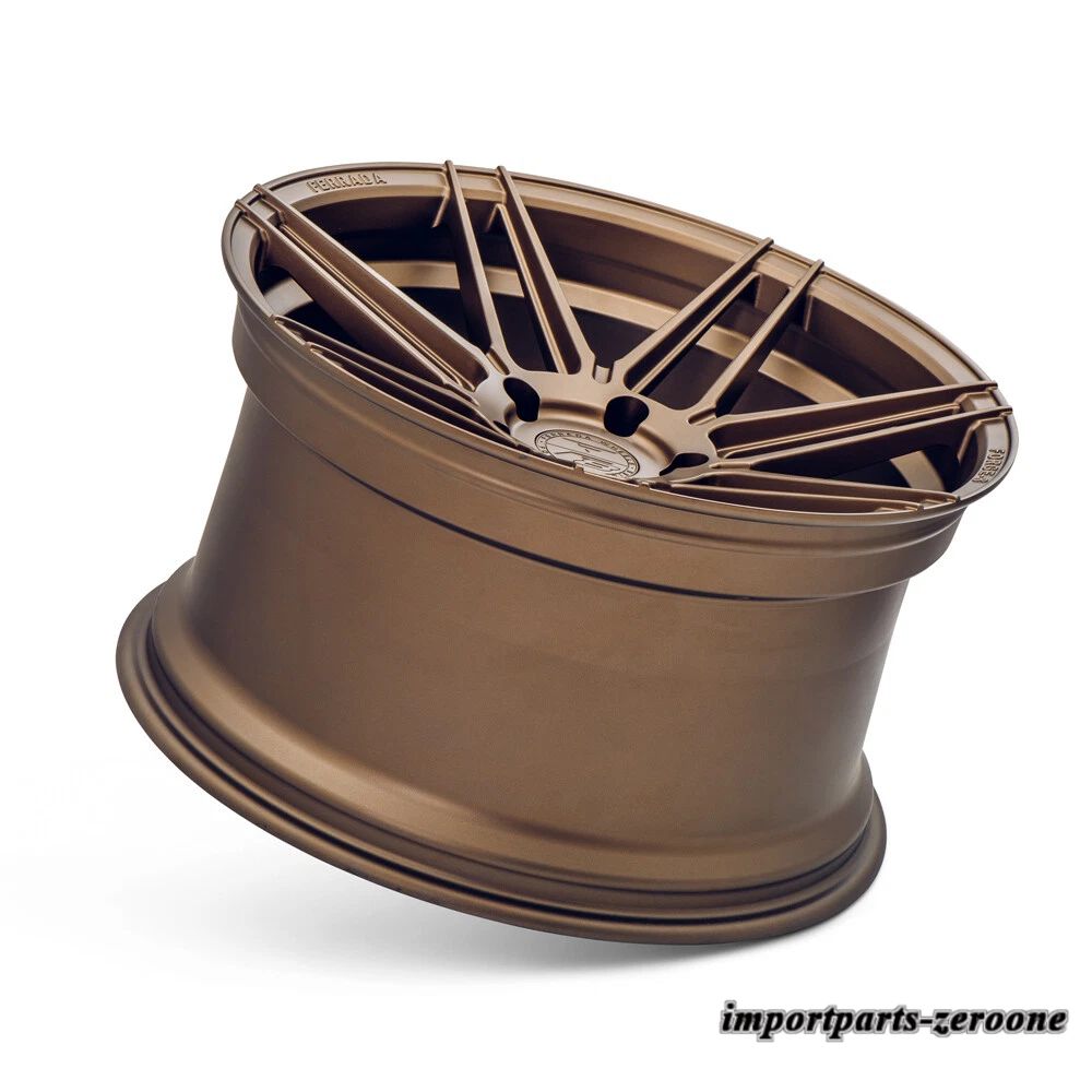 20インチフェラーダ F8-FR6 ブロンズ フォージド コンケーブ ホイール リム BMW E38 740 750 に適合　ホイール４本セット　-FRD-1876