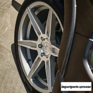 "22インチ" フェラーダ FT2 シルバー コンケーブ ホイール リム キャディラック エスカレードにフィット"　ホイール４本セット　-FRD-1896