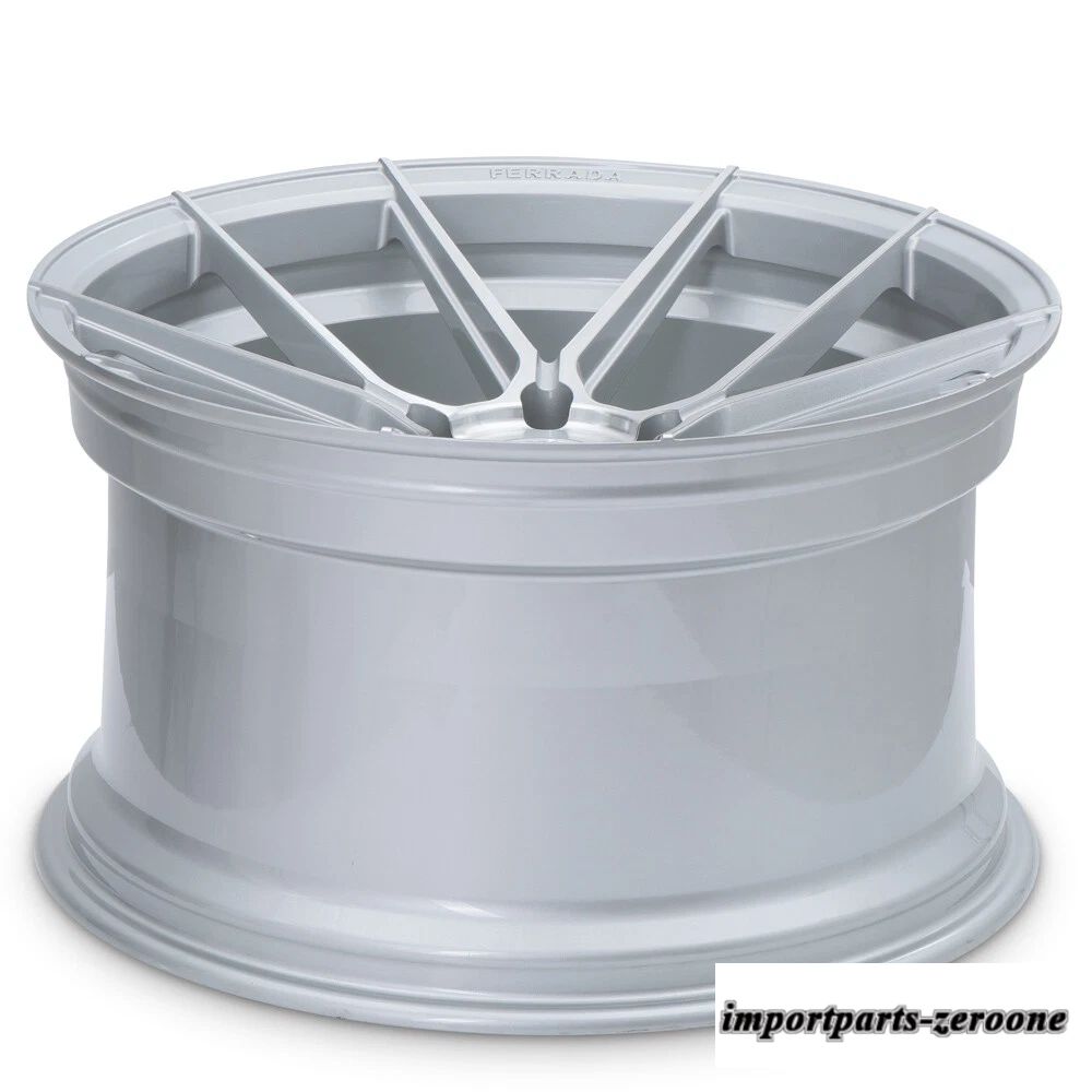20インチ Ferrada F8-FR8 20x9 シルバー フォージド コンケーブ ホイール リム アウディ B8 A4 S4 に適合　ホイール４本セット　-FRD-1918