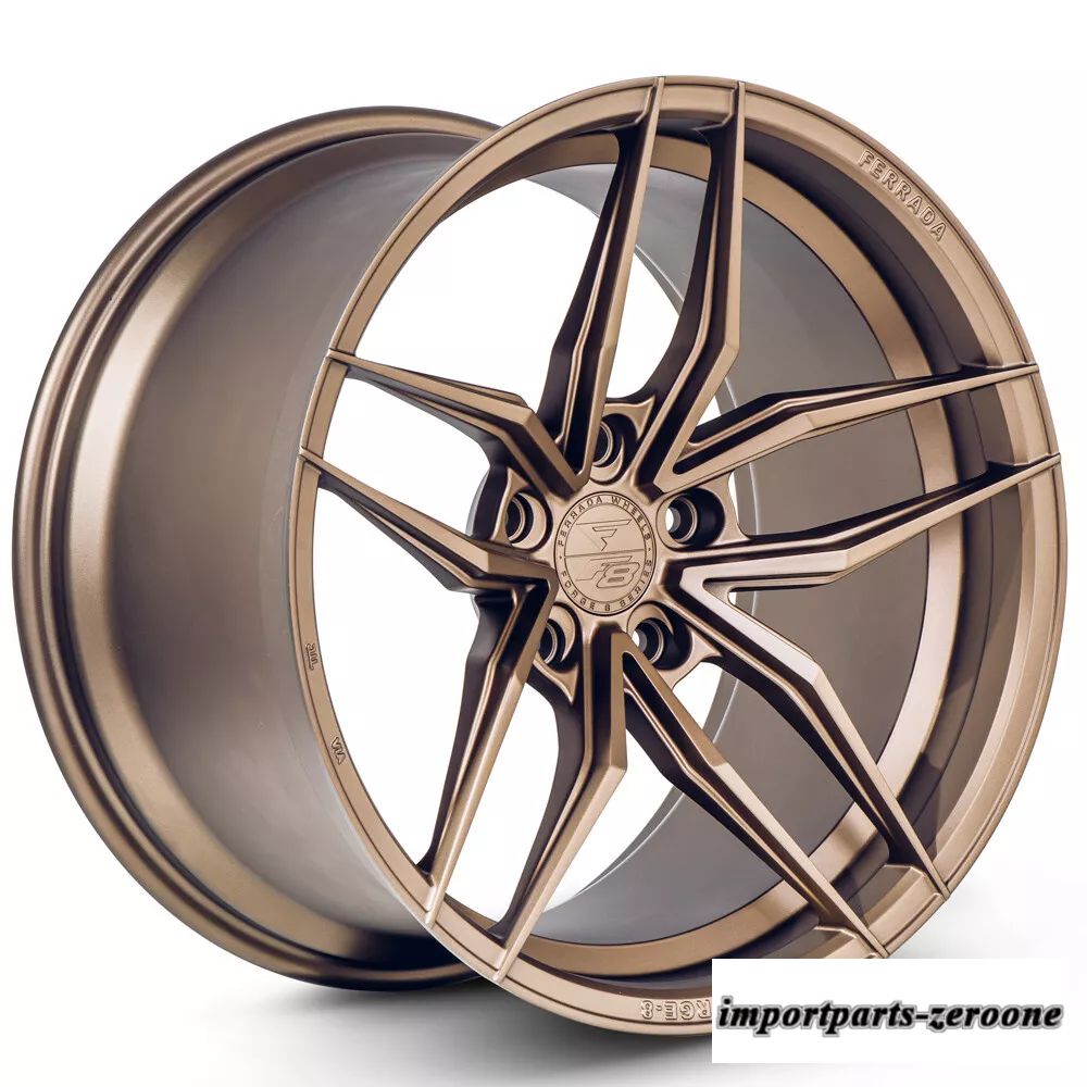20インチフェラーダ F8-FR5 ブロンズ フォージド コンケーブ ホイール リム BMW F16 X6 に適合　ホイール４本セット　-FRD-1920