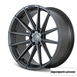 22インチフェラーダ ft1 ブラックコンケーブホイールリム GMC Yukon-4 個セット　ホイール４本セット　-FRD-1924