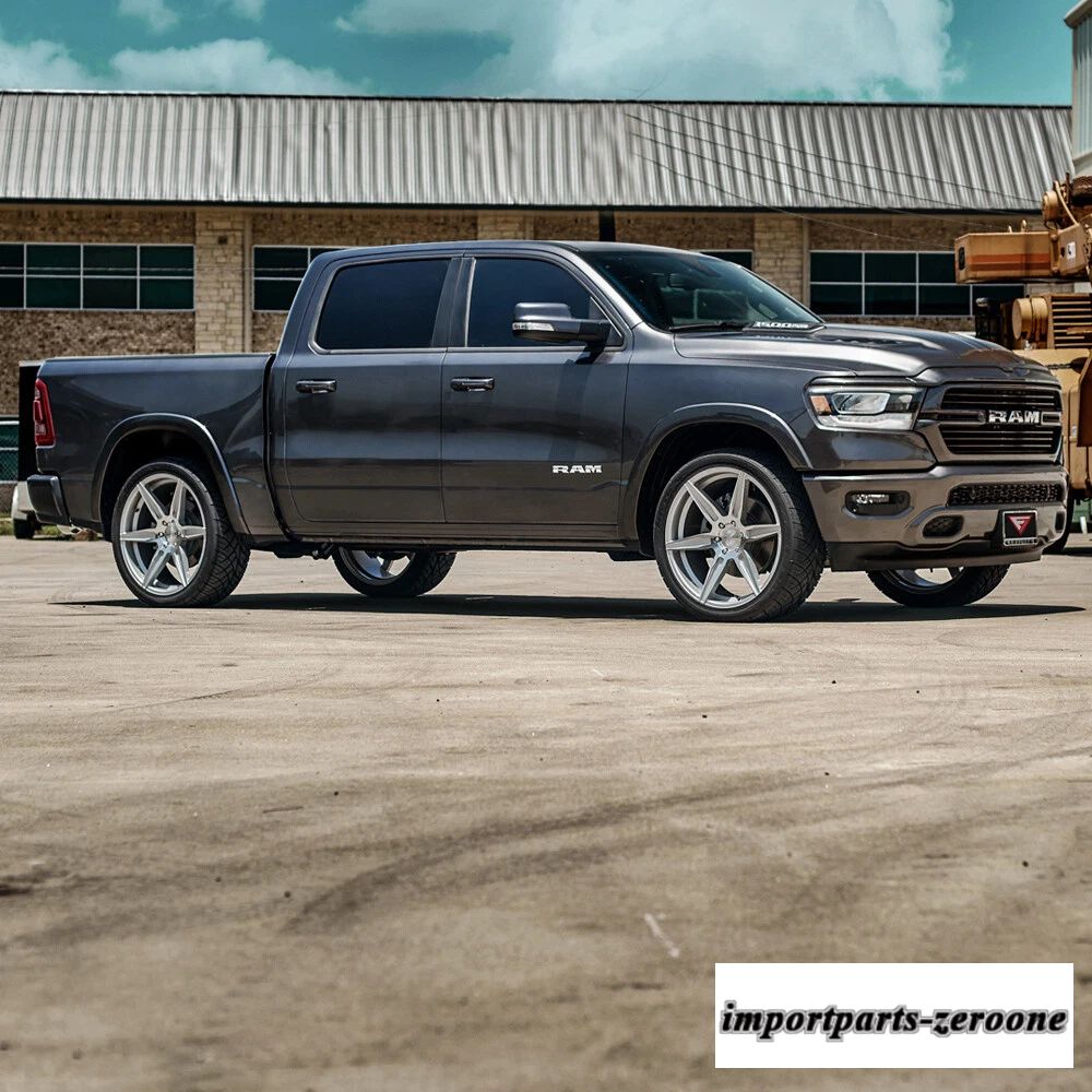 22インチFerrada FT2 シルバー コンケーブ ホイール リム Lex450 LX470 LX570 に適合　ホイール４本セット　-FRD-1938