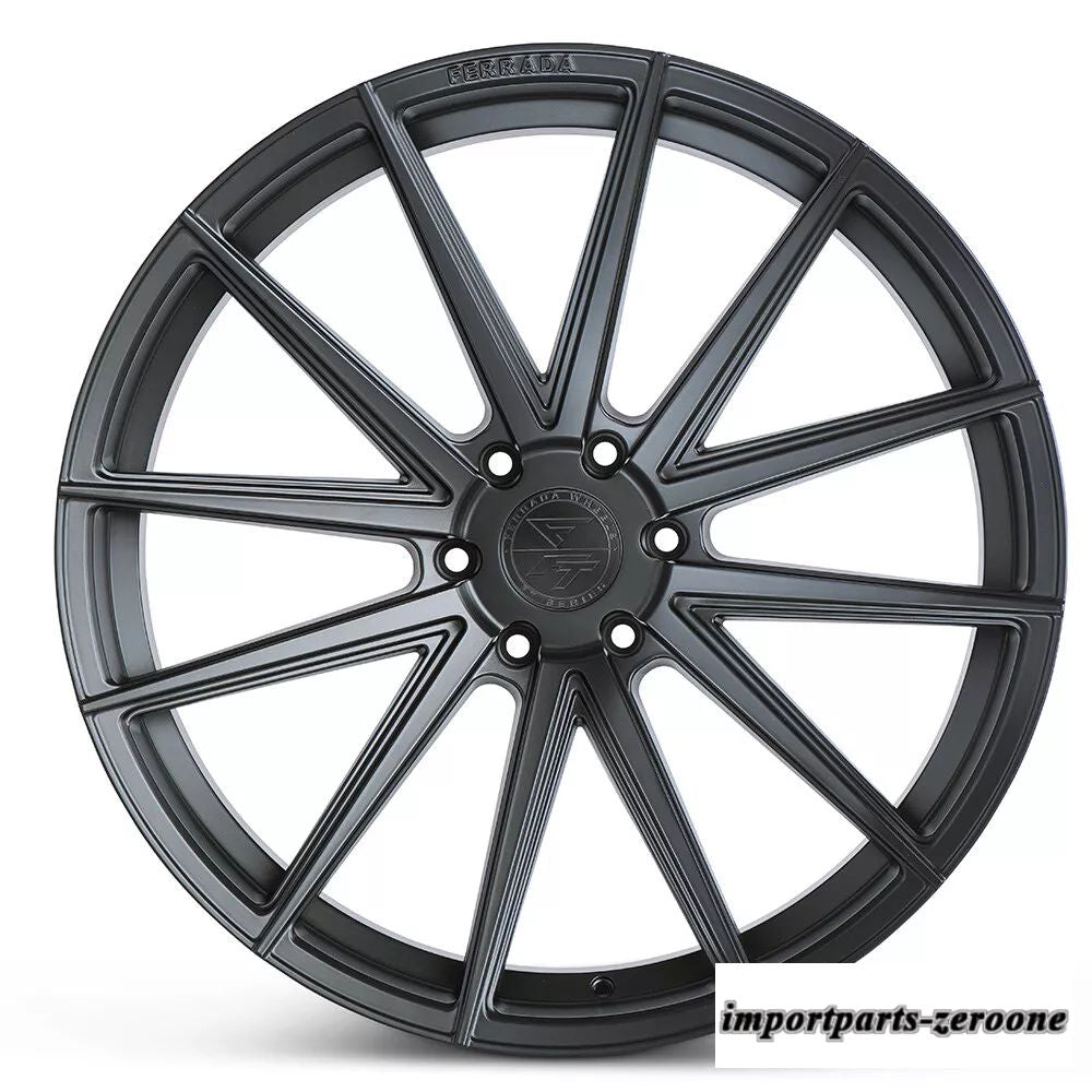 24"フェラーダ ft1 ブラックコンケーブホイールリムシボレータホーにフィット-4 個セット　ホイール４本セット　-FRD-1956