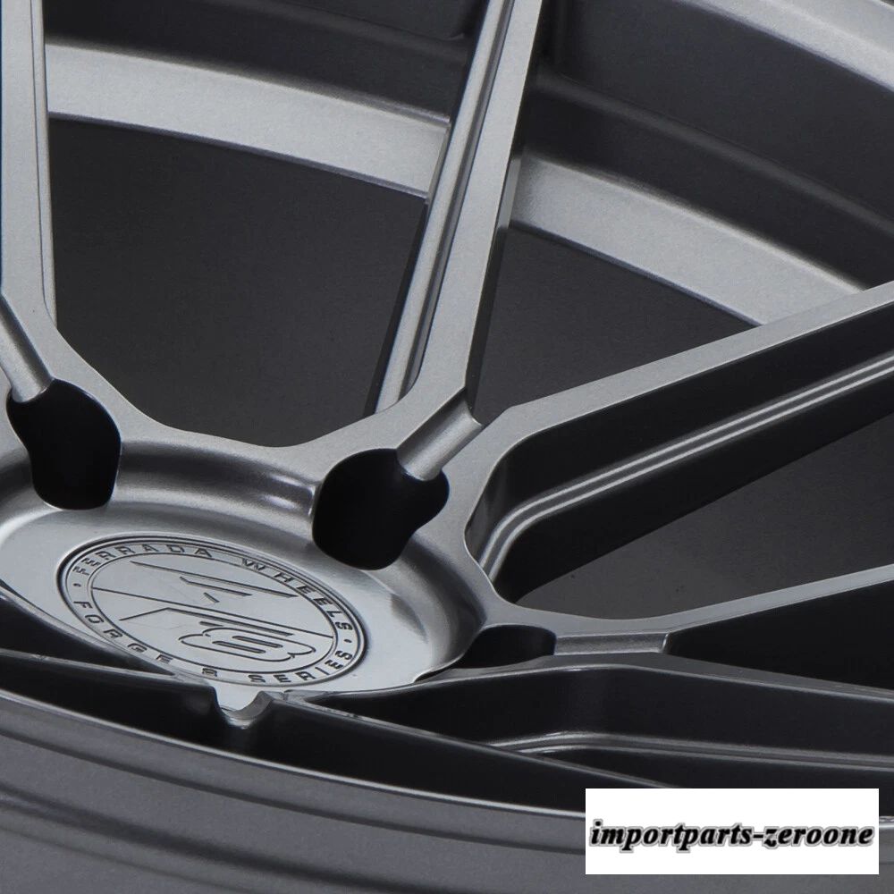 20インチ Ferrada F8-FR8 20x9 グラファイト鍛造コンケーブホイールリムアウディ B8 A4 S4 に適合　ホイール４本セット　-FRD-1972