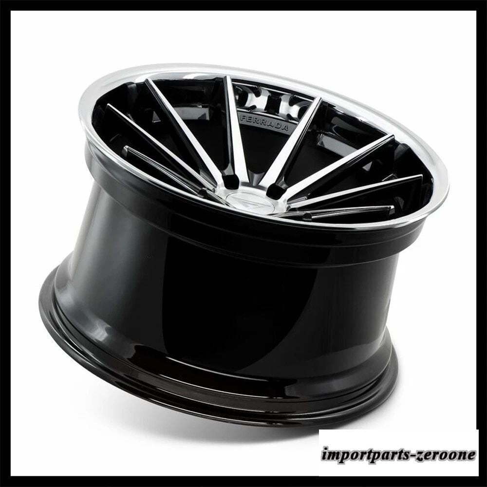 22インチフェラーダ FR4 機械加工コンケーブホイールリムbmw F15 x5 x5mに適合　ホイール４本セット　-FRD-2005