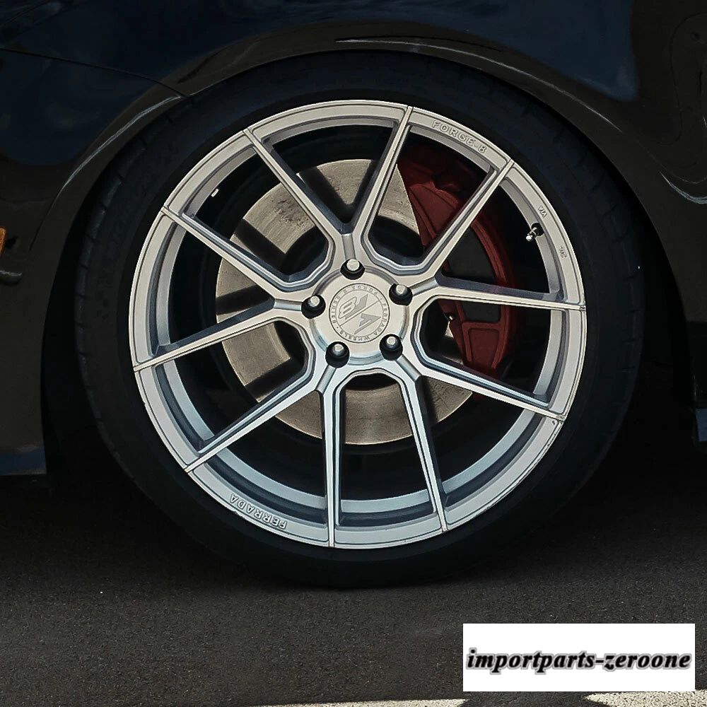 21インチフェラーダ FR8 シルバー 21x10.5 フォージドコンケーブホイールリム アウディ A7 S7適合　ホイール４本セット　-FRD-2011